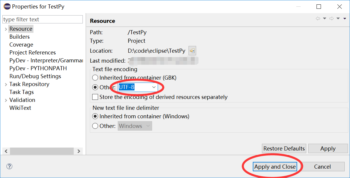 Python错误：SyntaxError: Non-UTF-8 code starting with