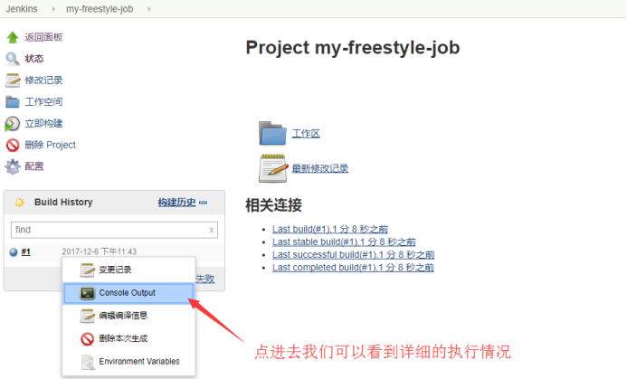 Jenkins 创建一个freestyle的Job