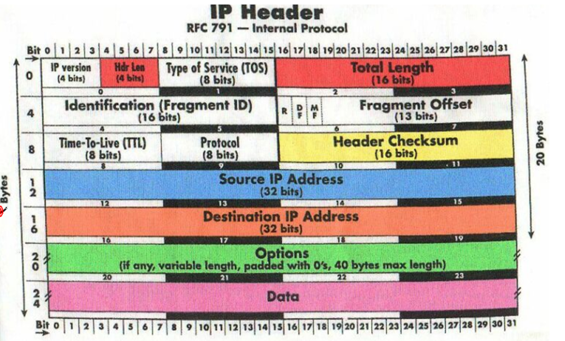 tcp/ip首部