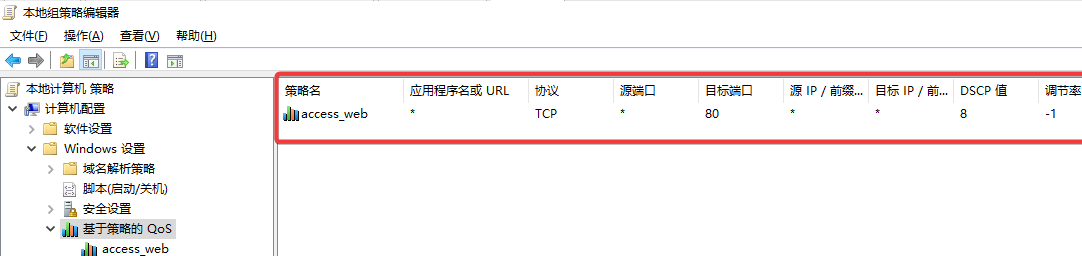 Qos初体验和基本理论(1)