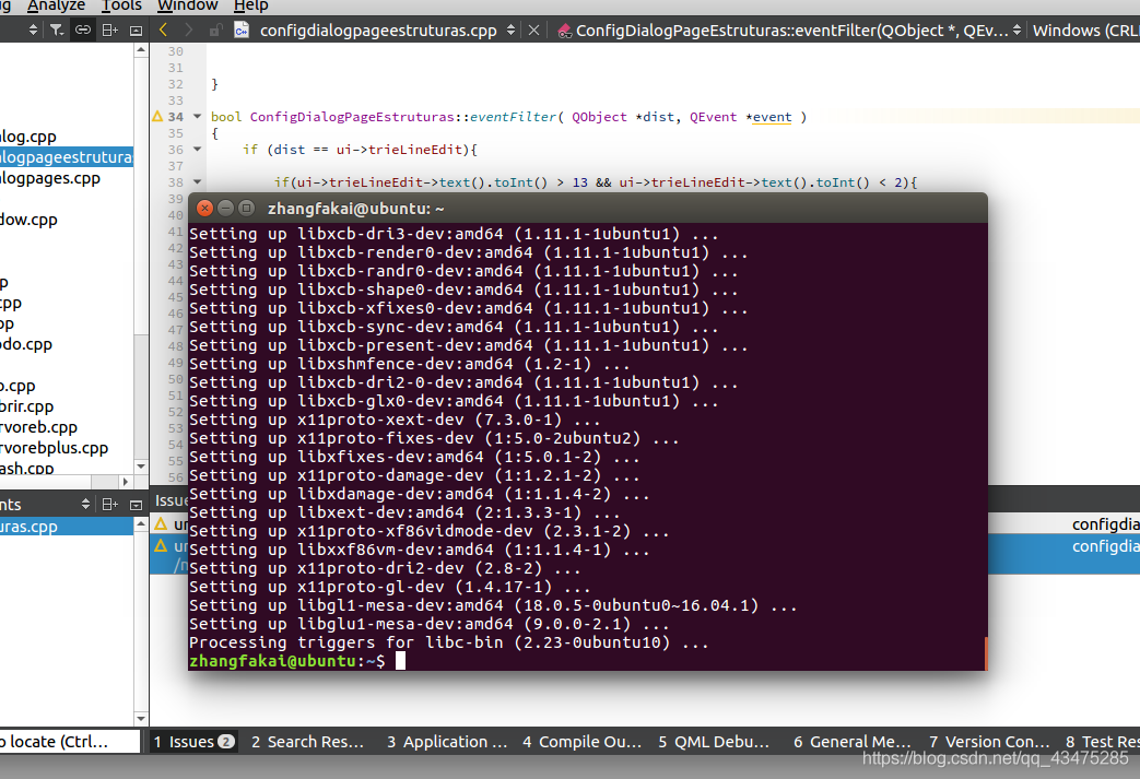 ubuntu16.04下qt5.14报错：/home/XXXXX/Qt5.14.1/5.14.1/gcc_64/include/QtGui/qopengl.h:141: error: GL/_qt开发_06