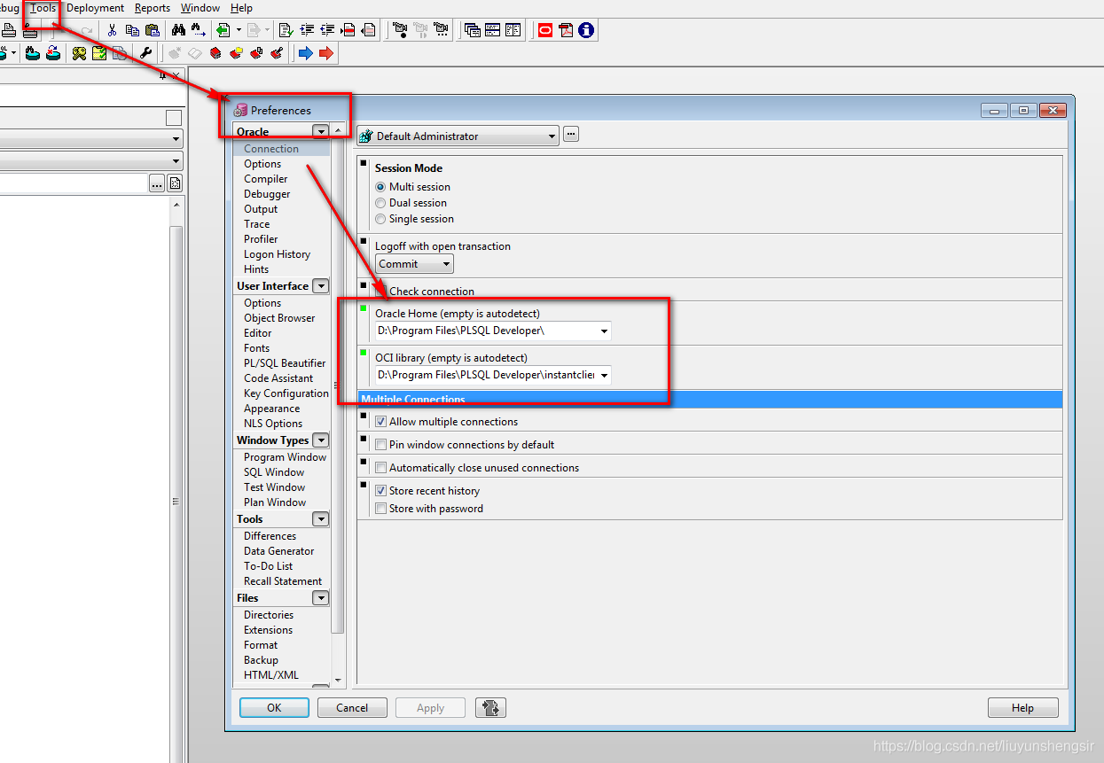 PLSQLDeveloper安装与配置