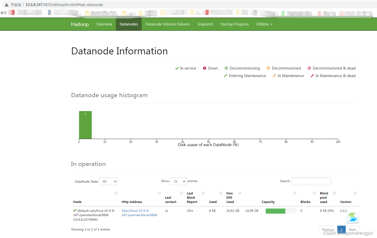 hadoop3.3.1 版本安装部署及常见问题