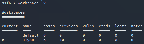 Metasploit -- 扫描并分析主机