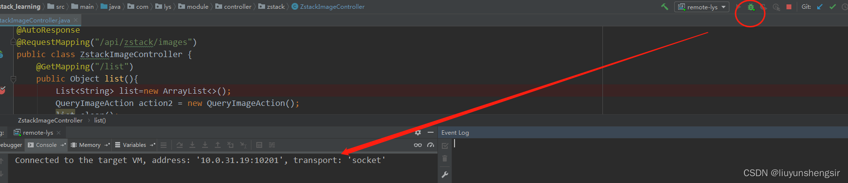 Intellij IDEA基于Springboot的远程调试