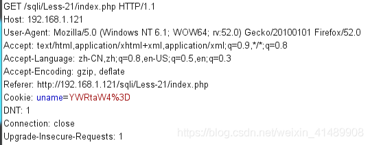 18、cookie注入(base64加密)