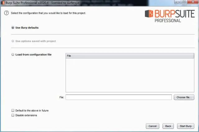 Burpsuite系列 --  (burpsuite2020.4)简介及安装