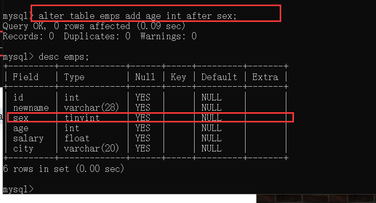 《MySQL入门很轻松》第4章：数据表的创建修改删除