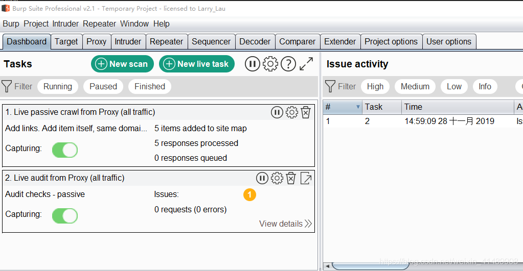 抓包工具 -- burpsuite(Repeater功能)