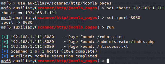 Metasploit6.0系列教程 -- 渗透Joomla网站