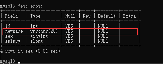 《MySQL入门很轻松》第4章：数据表的创建修改删除