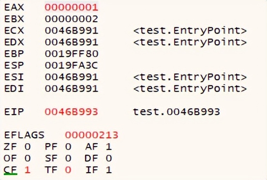 汇编指令学习（JMP、JE、JS、JP，JO，J*b）