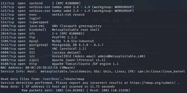 2021Kali系列 -- 信息收集(Nmap)