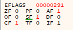 汇编指令学习（JMP、JE、JS、JP，JO，J*b）