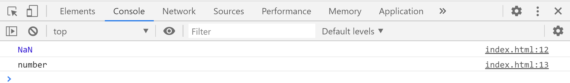 JavaScript中其他数据类型转换为数值类型