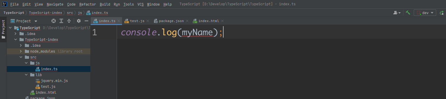 TypeScript-声明文件