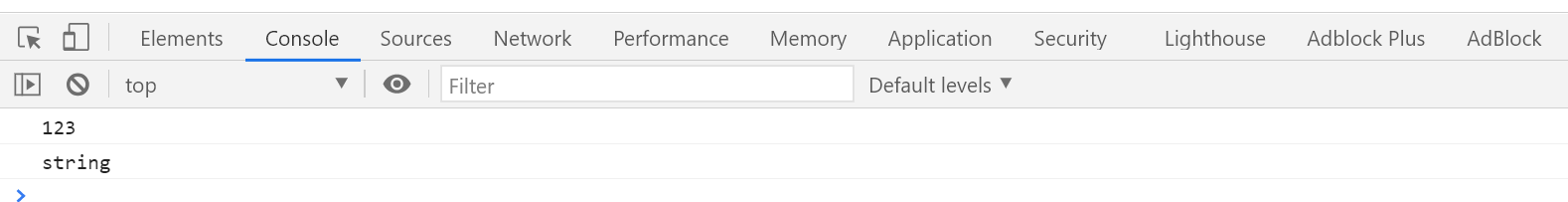 JavaScript中其他数据类型转换为字符串类型