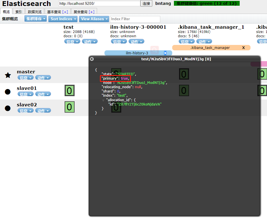 ElasticSearch索引基本操作