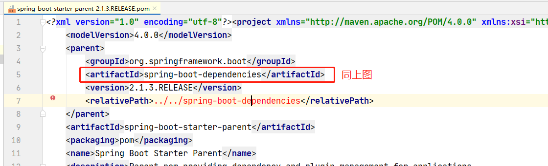 SpringBoot-父POM依赖详解