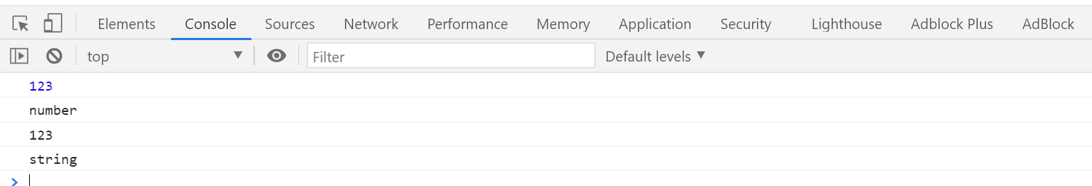 JavaScript中其他数据类型转换为字符串类型