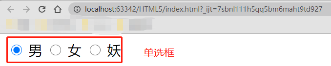 HTML基础-表单标签