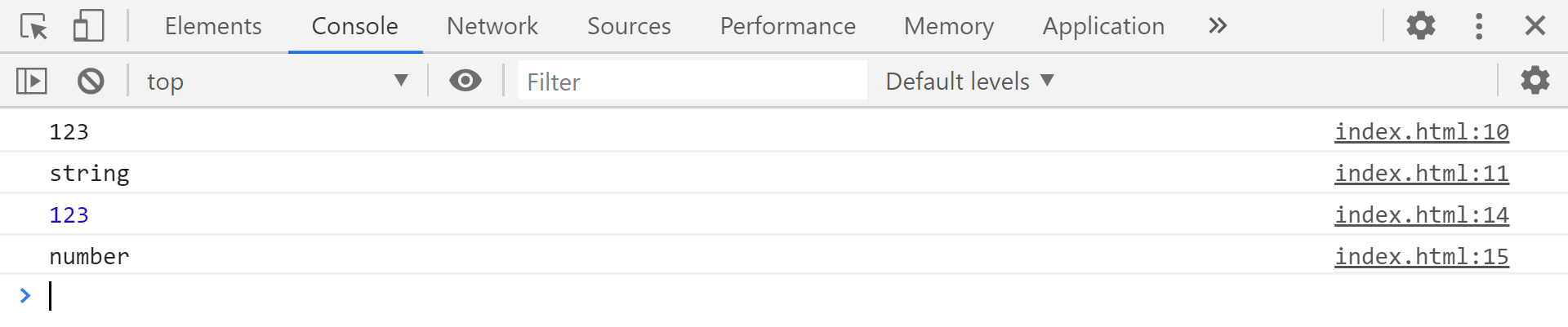 JavaScript中其他数据类型转换为数值类型