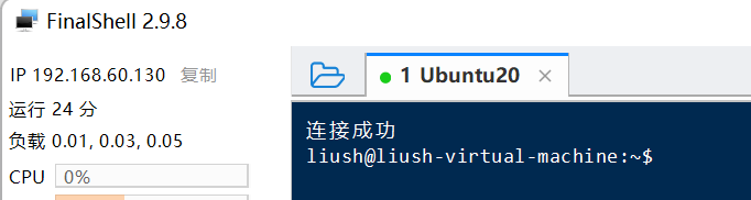 FinallShell连接Ubuntu报错：java.net.ConnectException: Connection refused: connect