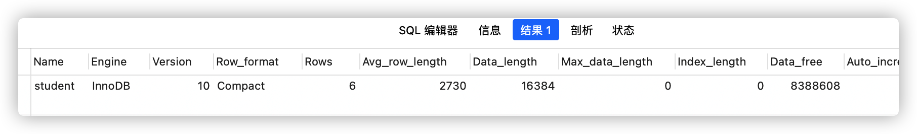 MySQL操作之视图