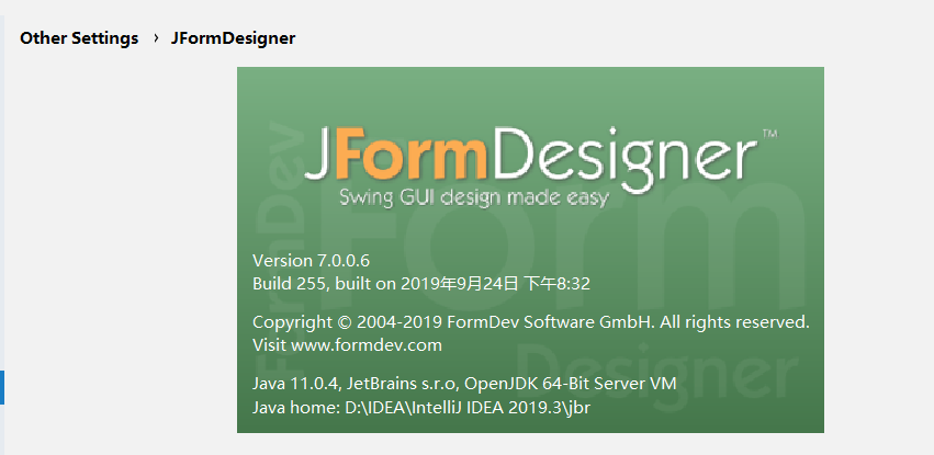 关于JFormDesigner插件创建的jfd文件无法显示程序设计界面而是代码的问题