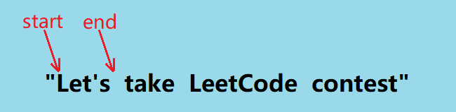 leetcode557. 反转字符串中的单词