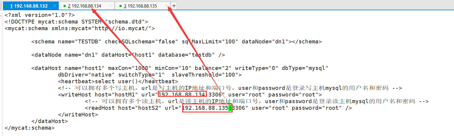 mycat执行查询操作报错“ERROR 1184 (HY000): Invalid DataSource:0“