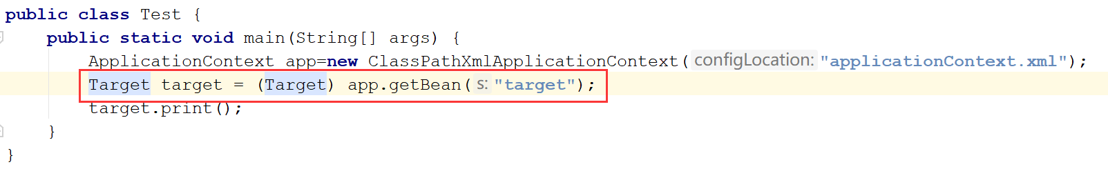 使用Spring的AOP时报错“ClassCastException: com.sun.proxy. cannot be cast to com.demo.aop.Target“
