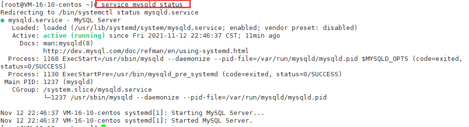 在Linux上重启MySQL服务报错“Job for mysqld.service failed because the control process exited with error code“