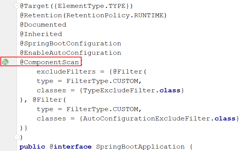 关于SpringBoot中左侧边栏各图标的含义