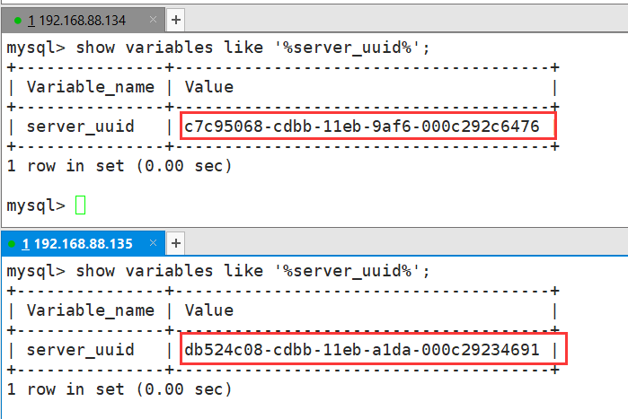 主从复制报错Fatal error:The slave I/O thread stops because master and slave have equal MySQL server UUIDs；