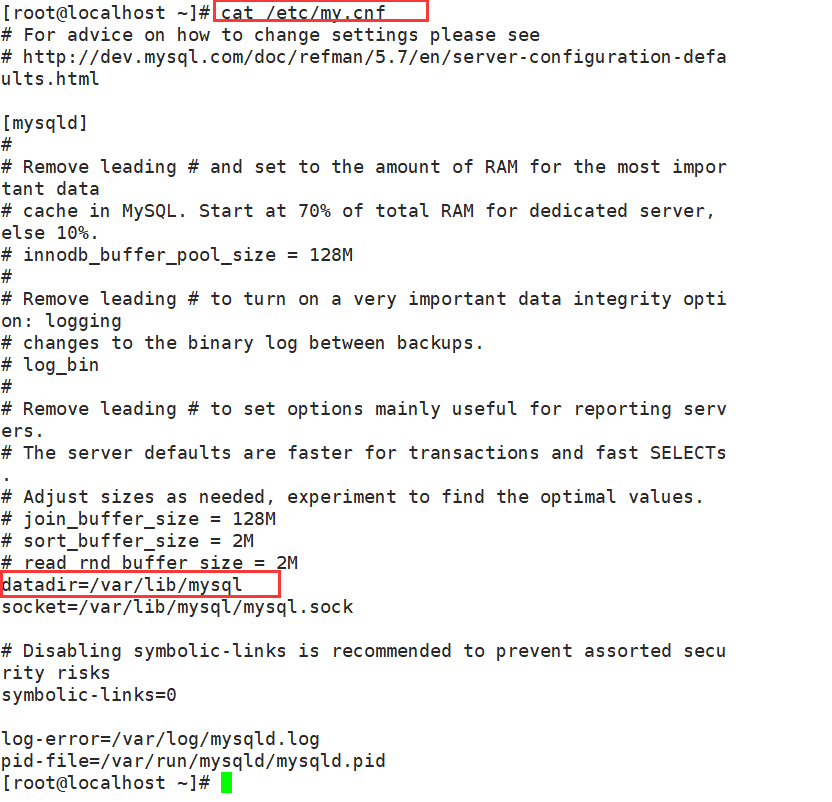 在Linux中安装MySQL报错“[ERROR] --initialize specified but the data directory has files in it.“