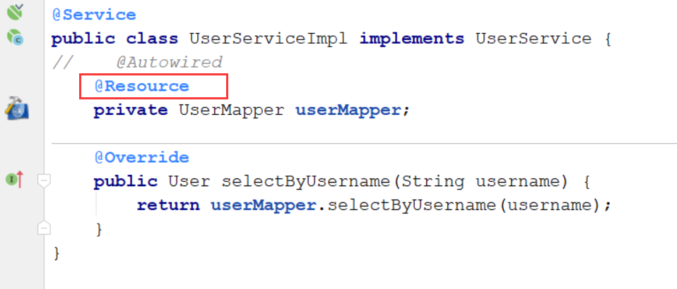 Springboot使用@Autowired注入Mapper接口编译错误“Could not autowire. No beans of ‘UserMapper‘ type found.“