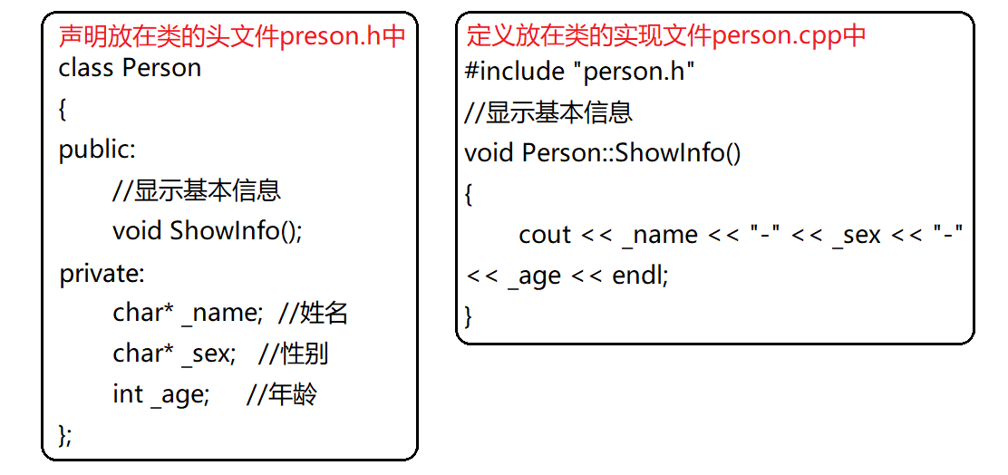 C++类和对象（一）