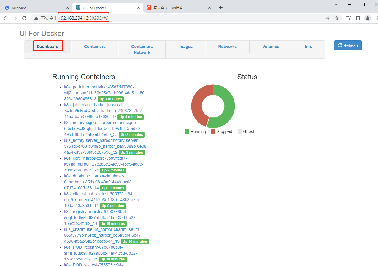 2022-12-21：uifd/ui-for-docker是docker的web可视化工具。请问部署在k3s中，yaml文件如何写？