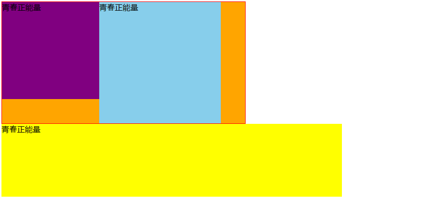 CSS中浮动布局float（小米布局案例、导航栏案例、overflow）