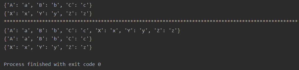 python中字典合并方法