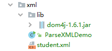 java 使用dom4j读取xml文件 示范代码（复制即可用）