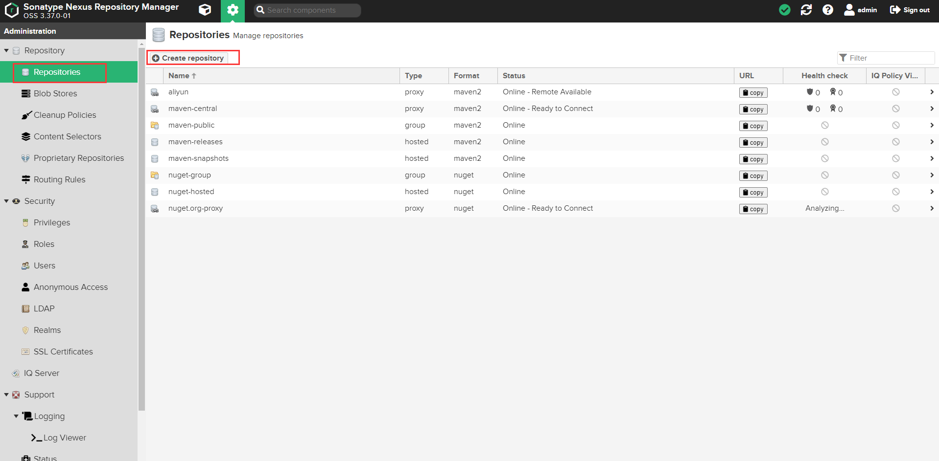 ubuntu maven私服nexus搭建示范