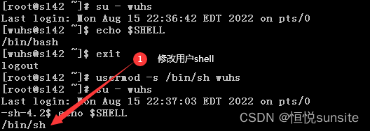 Linux命令之usermod命令