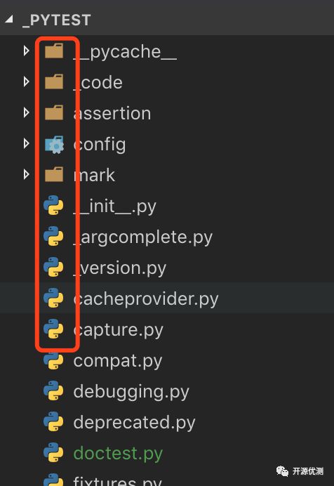 pytest源码目录概要分析