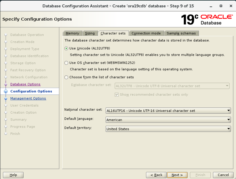 【OracleDB】CentOS 7.5中安装Oracle Database 19c单实例过程