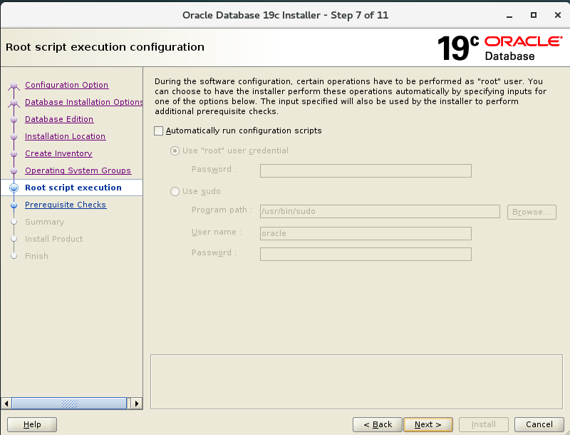 【OracleDB】CentOS 7.5中安装Oracle Database 19c单实例过程