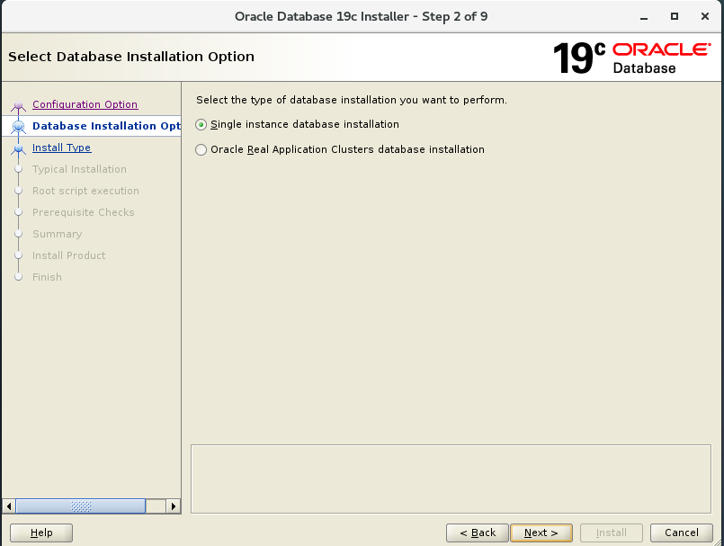 【OracleDB】CentOS 7.5中安装Oracle Database 19c单实例过程