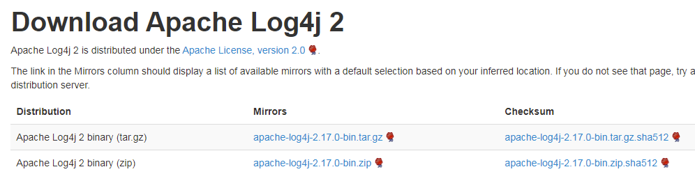 【Java】Log4j远程命令执行漏洞修复最新版下载